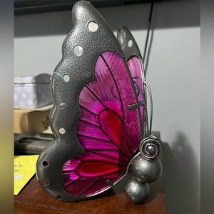 Big Lots Solar Powered Butterfly Decoration